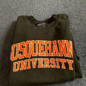 College sweatshirts